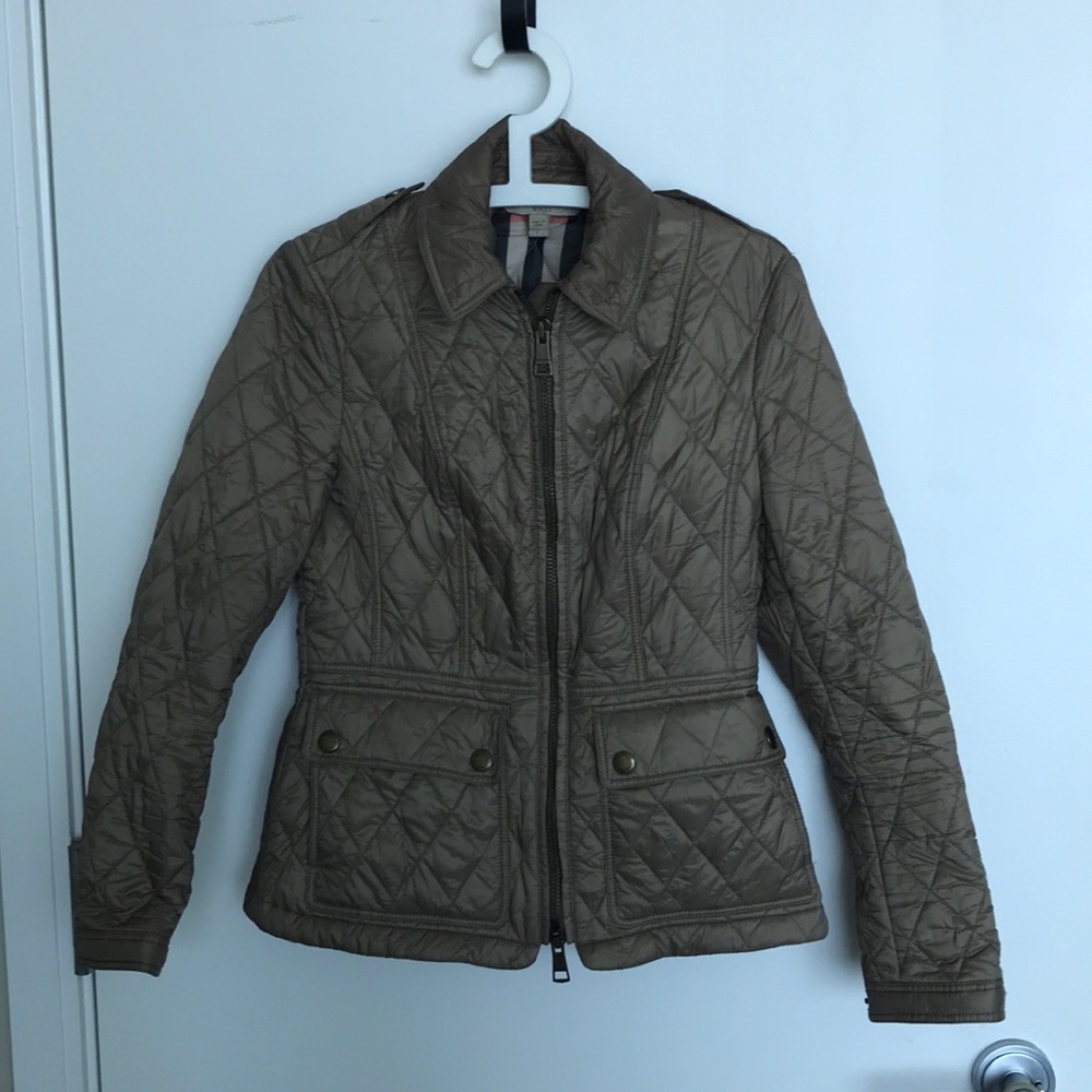 Burberry Brit Ivermore Diamond Quilted Jacket
